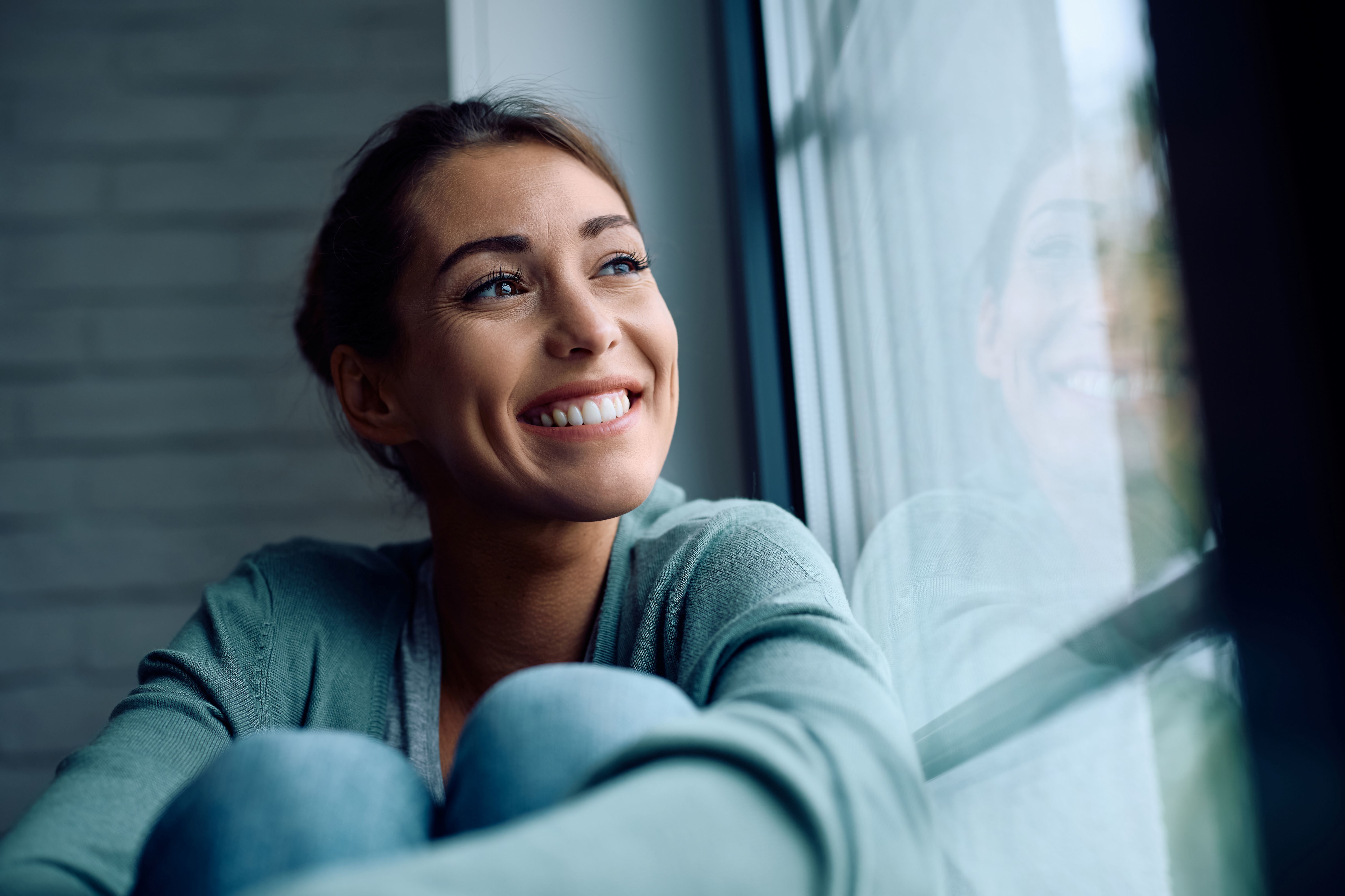 Youngwomanwindow